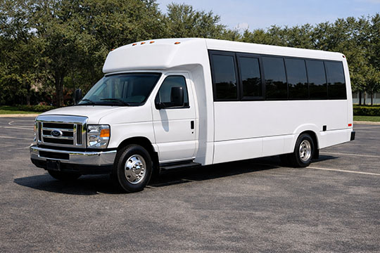 18-passenger minibus available for charter in St. George, UT